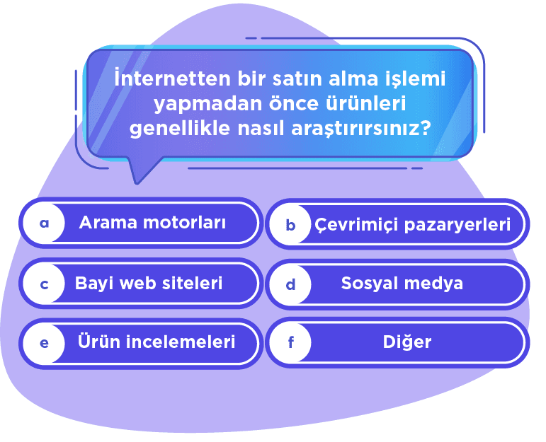 Tüketici Davranışı Anketi